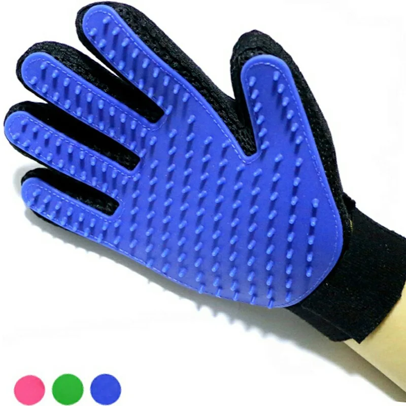 font b Pet b font Cat Glove Brush For Cats Massager Hair Removal Comb Mitten
