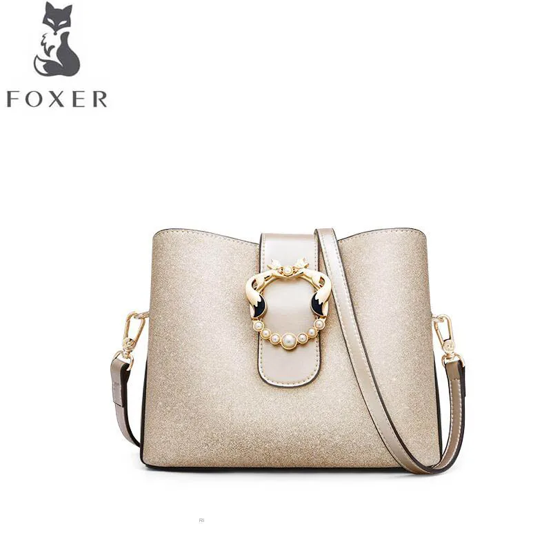 

FOXER luxury fashion new bag female 2019 new wave Korean version of the wild single shoulder slung small bag fashion handbag buc