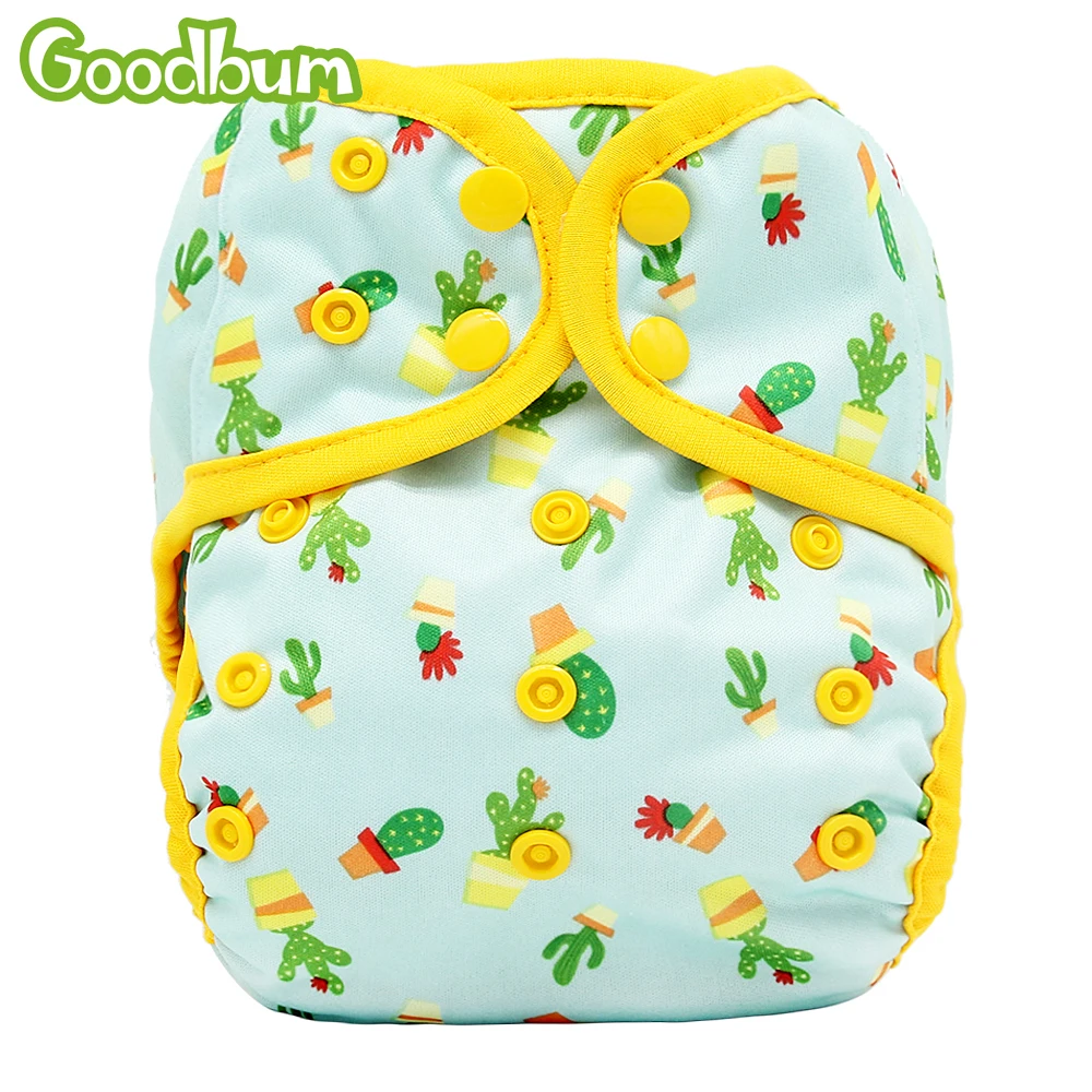 

Goodbum New Baby Adjustable Reusable Cloth Nappy Waterproof Cover Wrap To Use With Flat or Fitted Nappy Diaper 2018