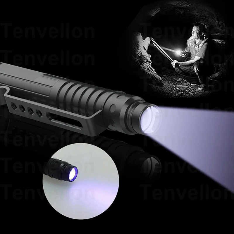 MIRUI принадлежности для самозащиты персональный защитный Тактический ручка для самообороны Многофункциональный светодиодный фонарик