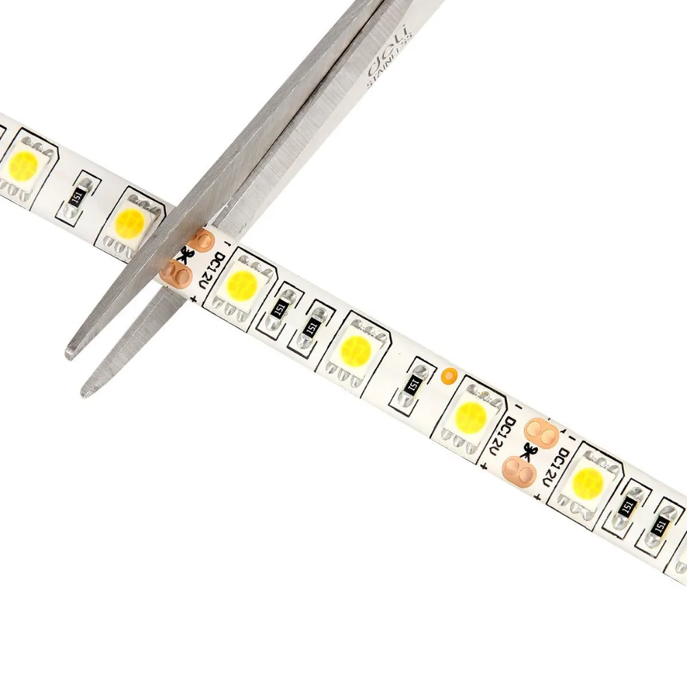 16-4FT-5M-SMD-5050-Waterproof-300LEDs-Warm-White-LED-Flash-Strip-Light-LED-Flexible-Ribbon