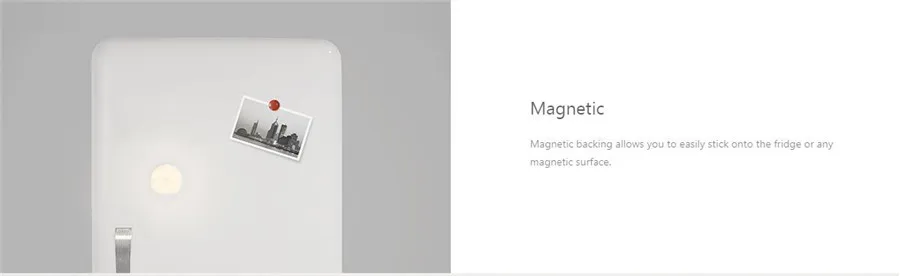 Xiaomi Mijia Yee светильник с пультом дистанционного управления перезаряжаемый светодиодный ночной Светильник для коридора Магнитный светильник для умного пульта дистанционного управления