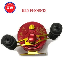 GW reel Red phoenix 100% GW brand fly fishing wheel fish line wheel for ice fishing fly fishing 50