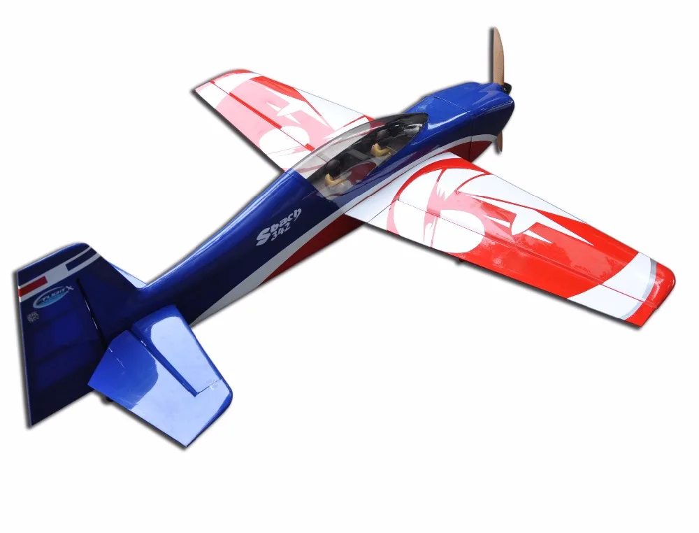 Новая цветная схема Sbach 20cc 64 &quot20cc rc самолет Oracover пленка ARF RC Balsa деревянная модель