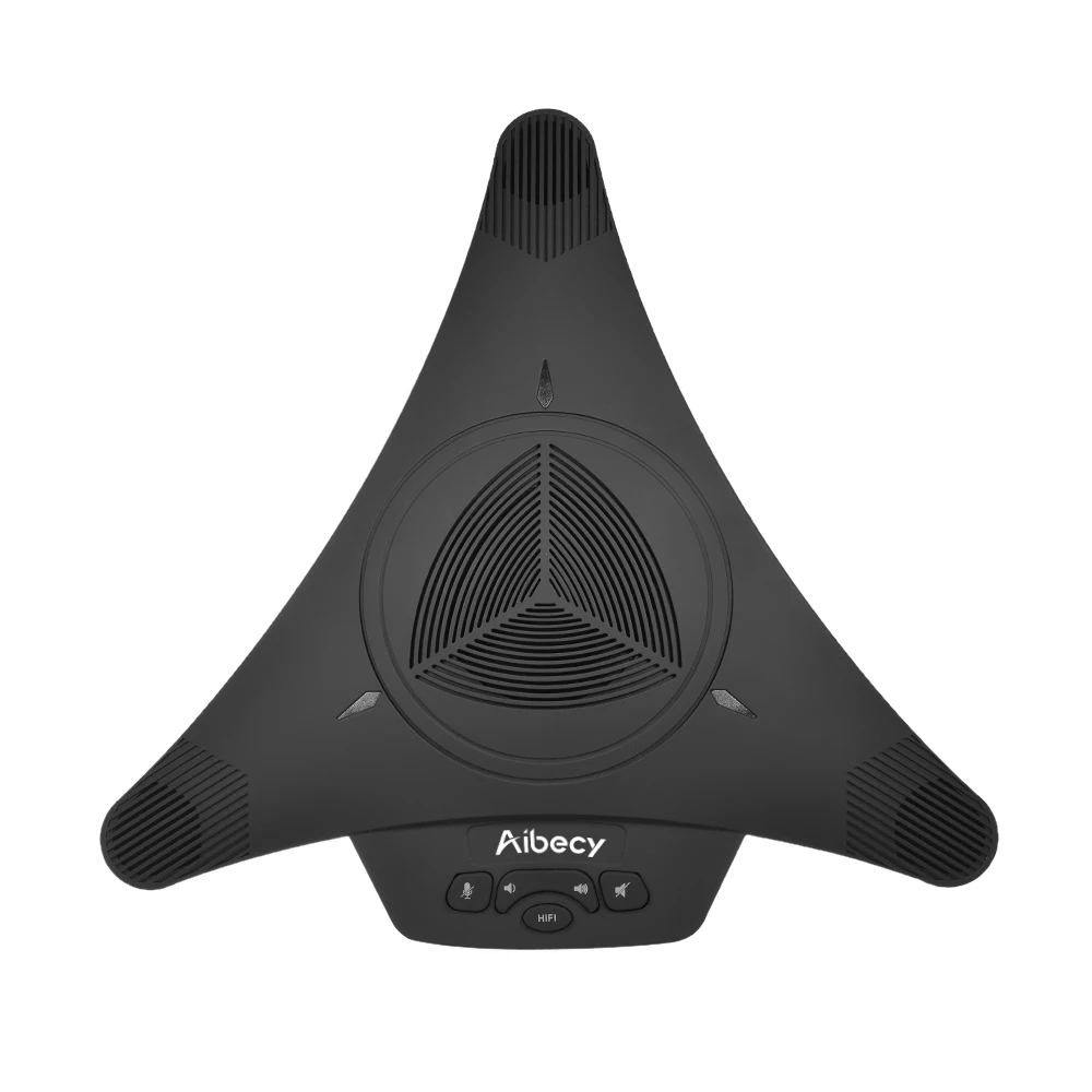 Aibecy MST-X3 USB видео микрофон конференц-связи Громкая связь 6 м 360d аудио звукосниматель Поддержка Skype, MSN QQ для компьютера мобильного телефона