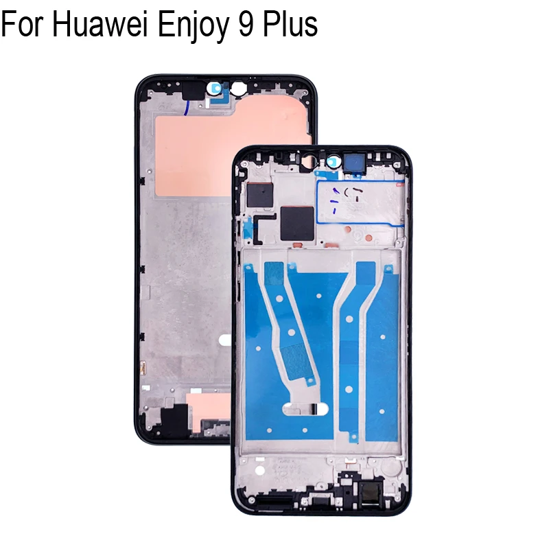 Оригинальный ЖК держатель передняя рамка для экрана Huawei Enjoy 9 Plus корпус средняя