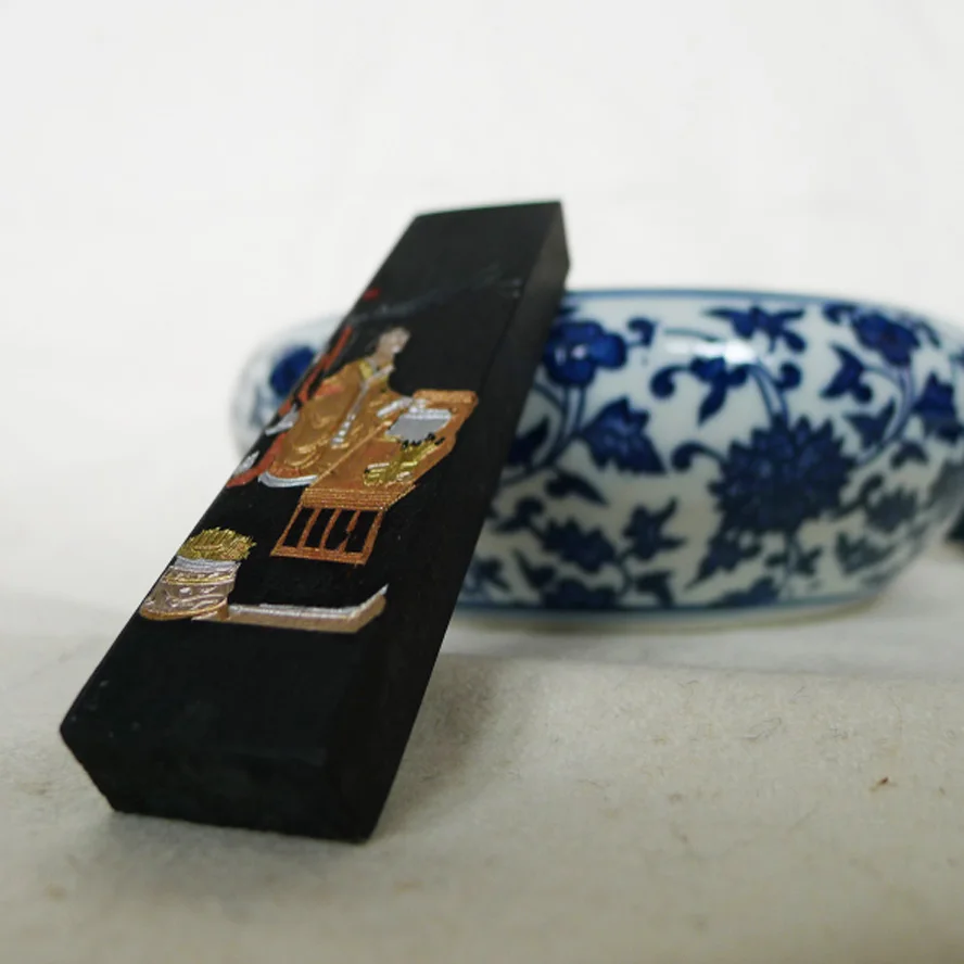 4pcs/set Chinese Ink Stick for Painting Calligraphy portrait of ladies Art Supply Four treasures of Study Writing material