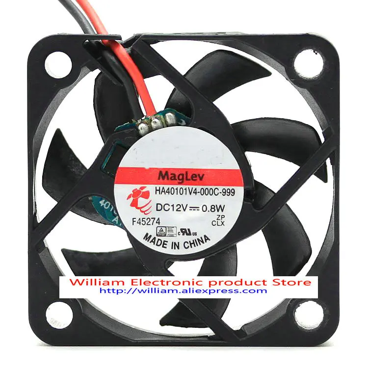Новый оригинальный HA40101V4-000C-999 4 см DC12V 0 8 W 40*40*10 мм немой вентилятор охлаждения