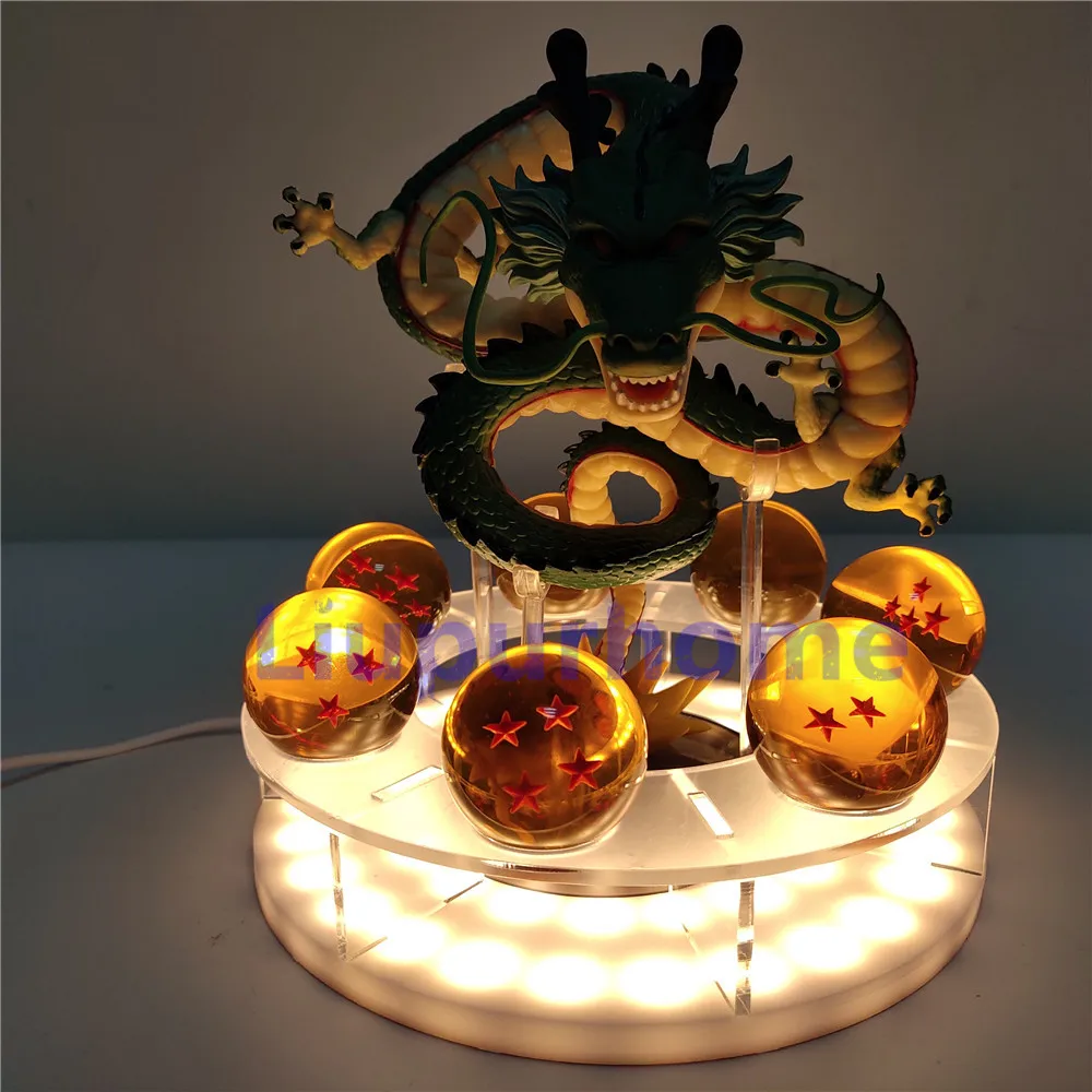 Dragon Ball Shenron хрустальный шар светодиодный DIY ночной Светильник Dragon Ball Z лампа USB power Shenlong Dragon Ball Super Lampara модель игрушек