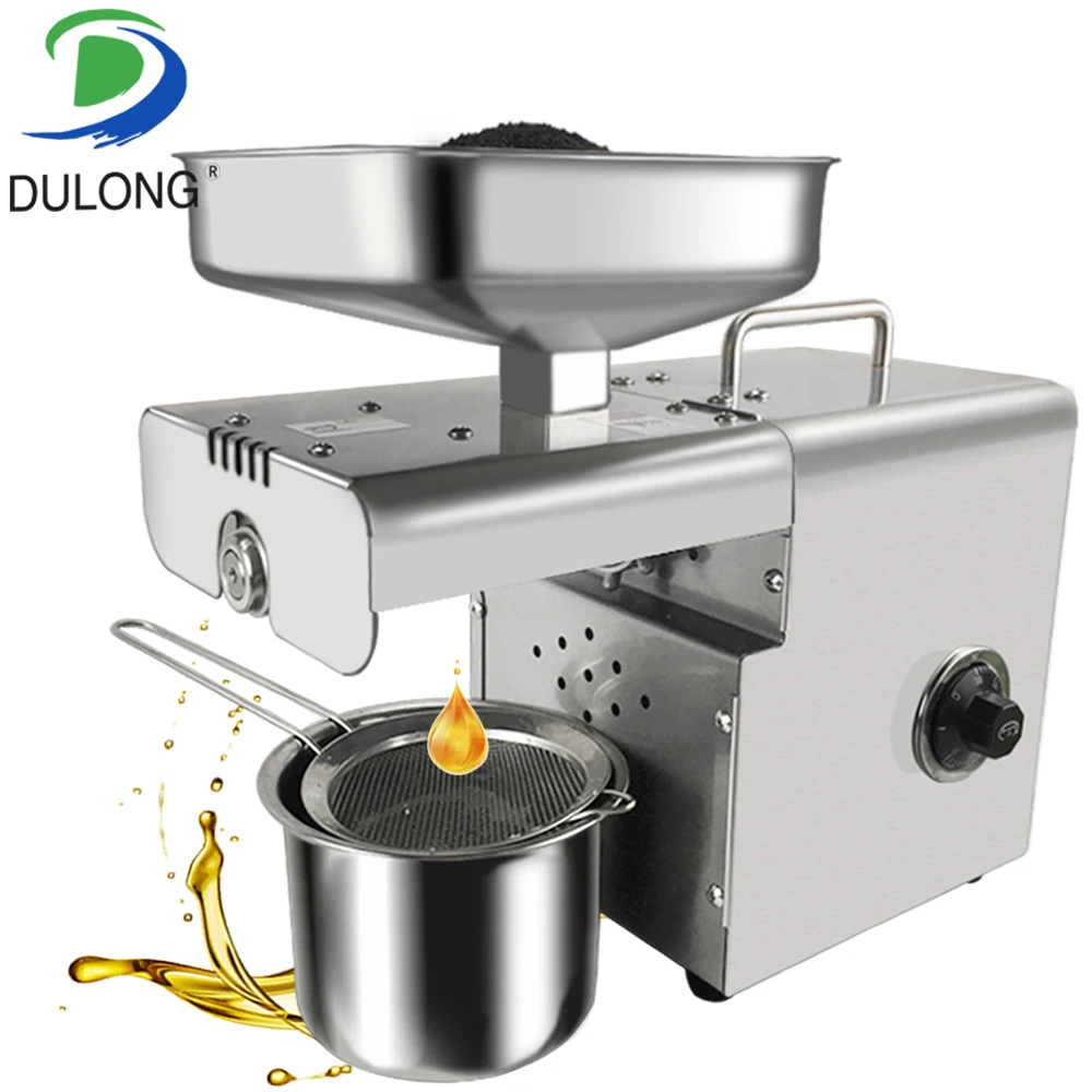 

Oil Press nut seed Temperature Control oil expeller Household stainless steel oil extractor oil milling automatic cold hot press