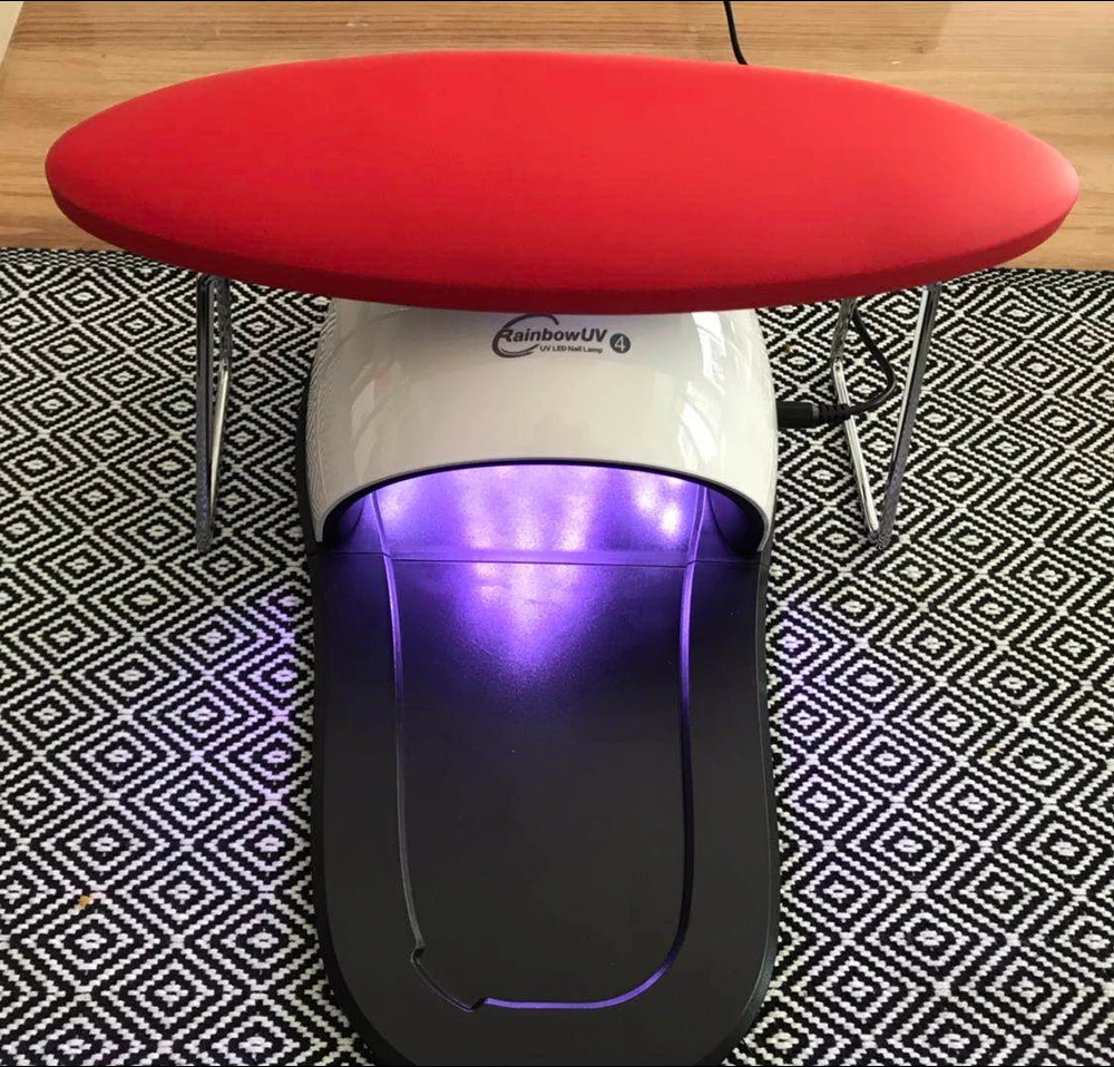 Travesseiro de Mão de Couro Descanso de Mão para Manicure e Pedicure Parceiro de Lâmpada de Unhas Legítimo Melhor 100% 3 descanso de mão para manicure e pedicure,