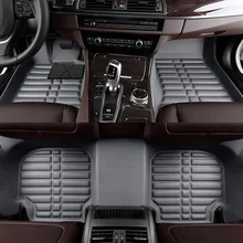 Car Mats For Toyota RAV4 PRADO Highlander COROLLA Camry Prius Reiz CROWN Car Accessories car styling Foot mats Custom carpets
