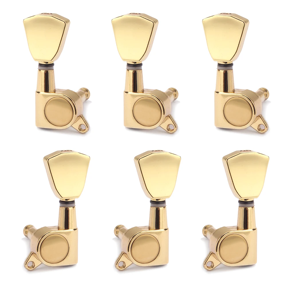 Zinc Alloy Gold Tuning Pegs Key Tuners Machine Heads for LP Electirc Guitar Parts