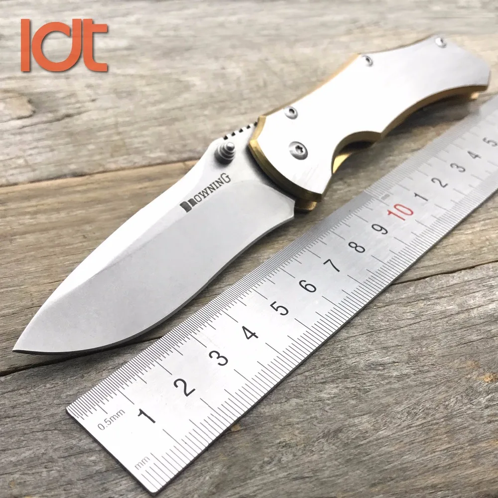 

LDT Folding Blade Knife 440C Blade Steel Handle Camping Hunting Survival Tactical Knives Military Utility Pocket Knife EDC Tools
