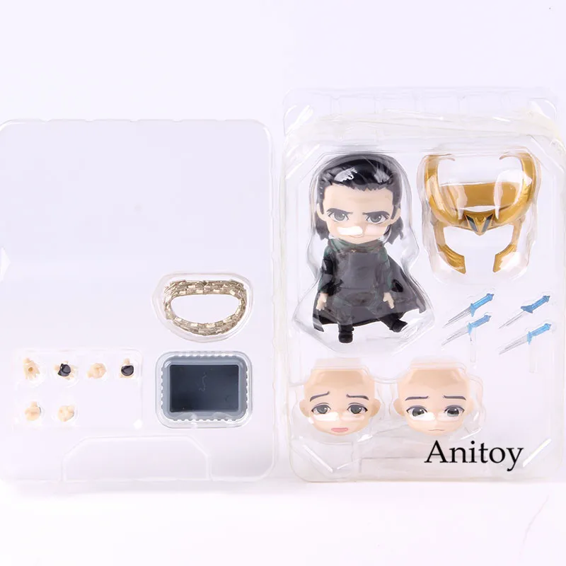 Nendoroid 866 Локи Марвел Тор Ragnarok битва Royal Edition ПВХ Локи фигурка героя Коллекционная модель игрушки