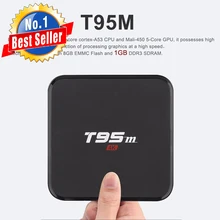 

Russia Free Shipping Quad Core T95M Android 7.1 Smart TV Box 1GB 8GB UHD 2K*4K Media Player