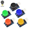 5 pièces 12X12MM grand module de clé WAVGAT grand module de bouton module de commutateur tactile avec chapeau sortie de haut niveau pour arduino ► Photo 1/6