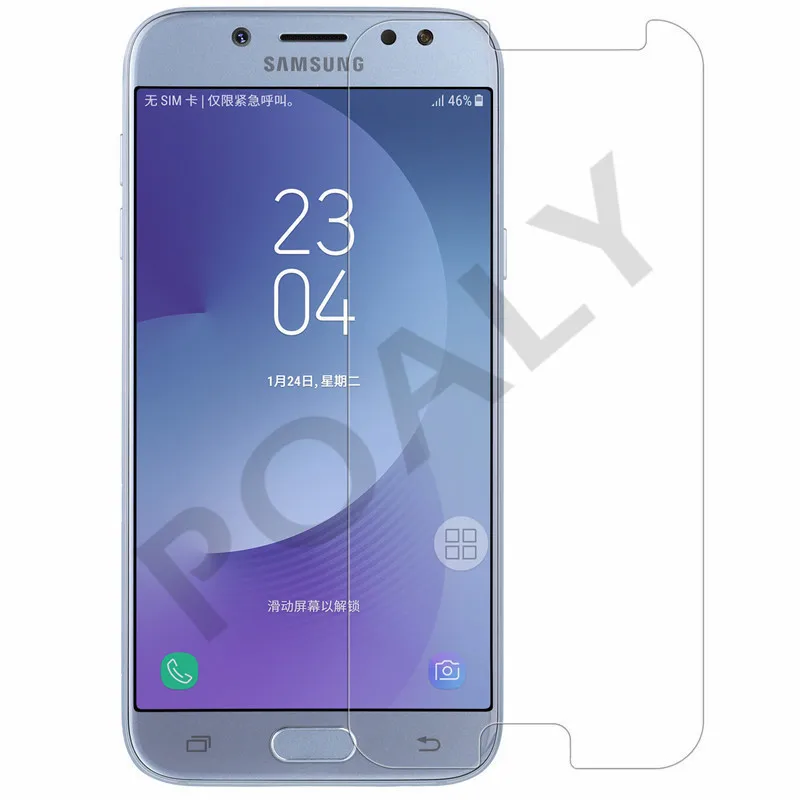 For Glass Samsung Galaxy J7 2017 Tempered Protector J730 Film | Мобильные телефоны и аксессуары