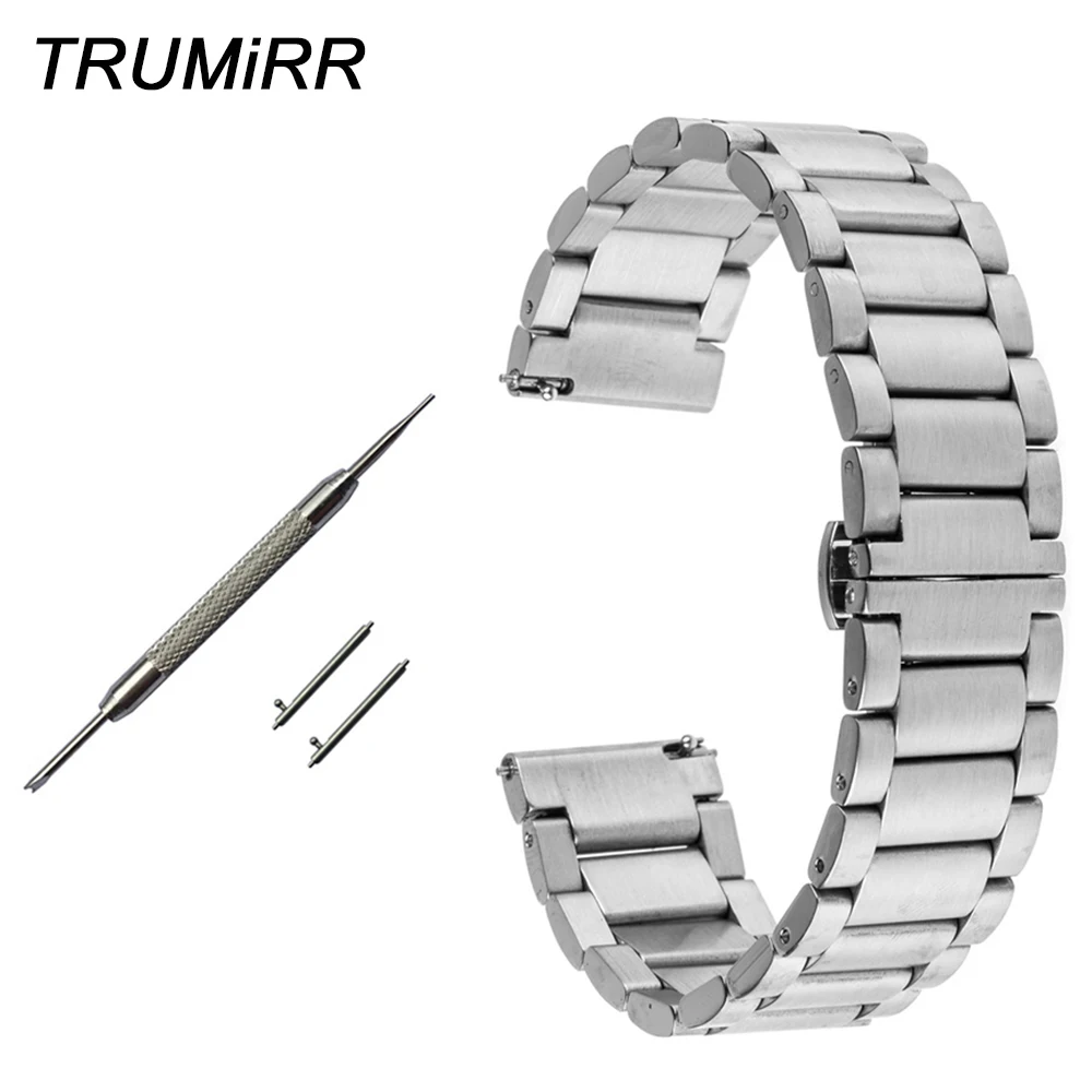 Quick Release Stainless Steel Watch Band 20mm 22mm for Luminox Men