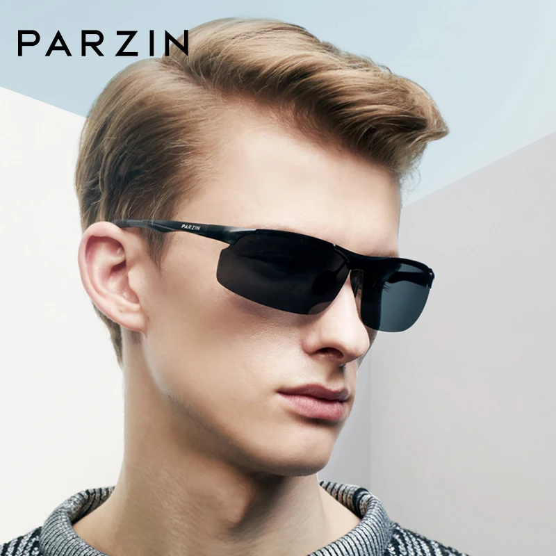 PARZIN Men Polarized Sunglasses for Driving Fishing Top Quality