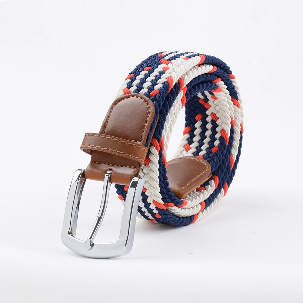 Elastic Belt Men Woven Elastic Belt High Quality Braided Woven Elastic ...