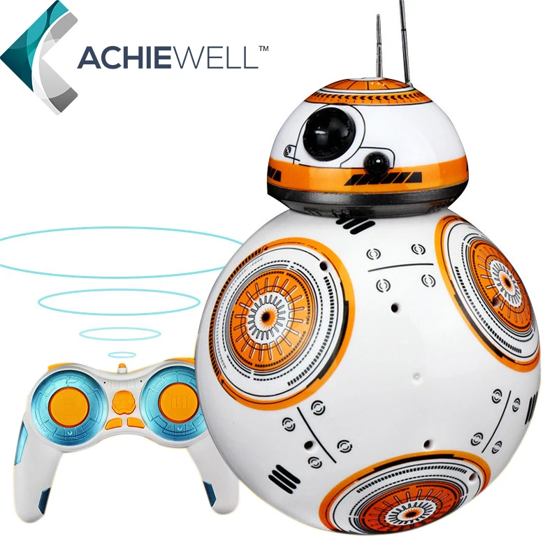 

Star Wars RC BB-8 Robot Star Wars 2.4G Remote Control BB8 Robot intelligent small ball Action Figure Plastic Toys For Boys Gift