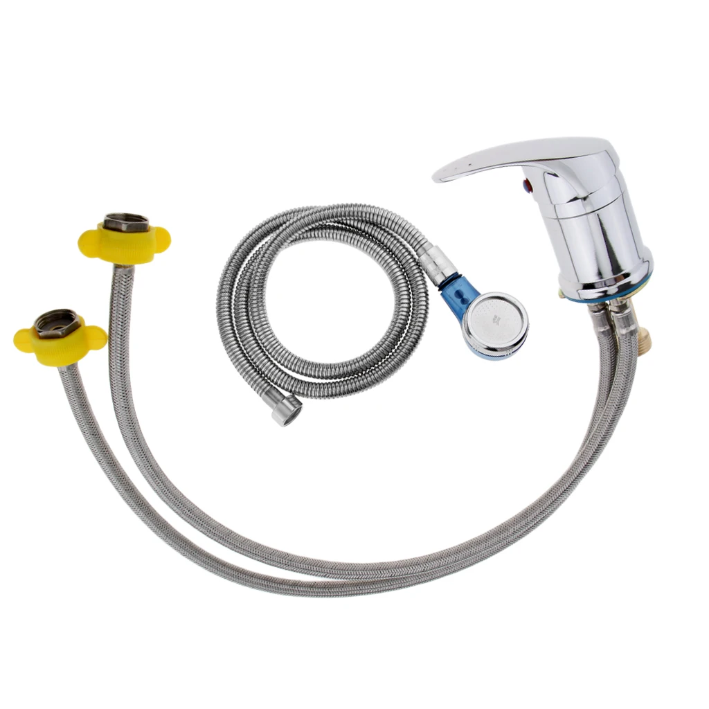 Shampoo Salon Faucet Connector, Shampoo Bowl or Backwash Unit Salon Hair Washing Faucet Not rusty easy to disassemble