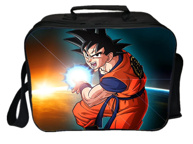 Dragon Ball сумка для обеда для детей, мужчин, женщин, мальчиков и девочек Ланч-бокс Goku красивая детская Студенческая сумка для пикника