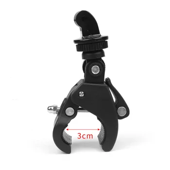 

Bike Bicycle Motorcycle Handlebar Mount Clamp Handle Bar Clip Mount Cycling Accessories for Gopro SJCAM Yi Camera