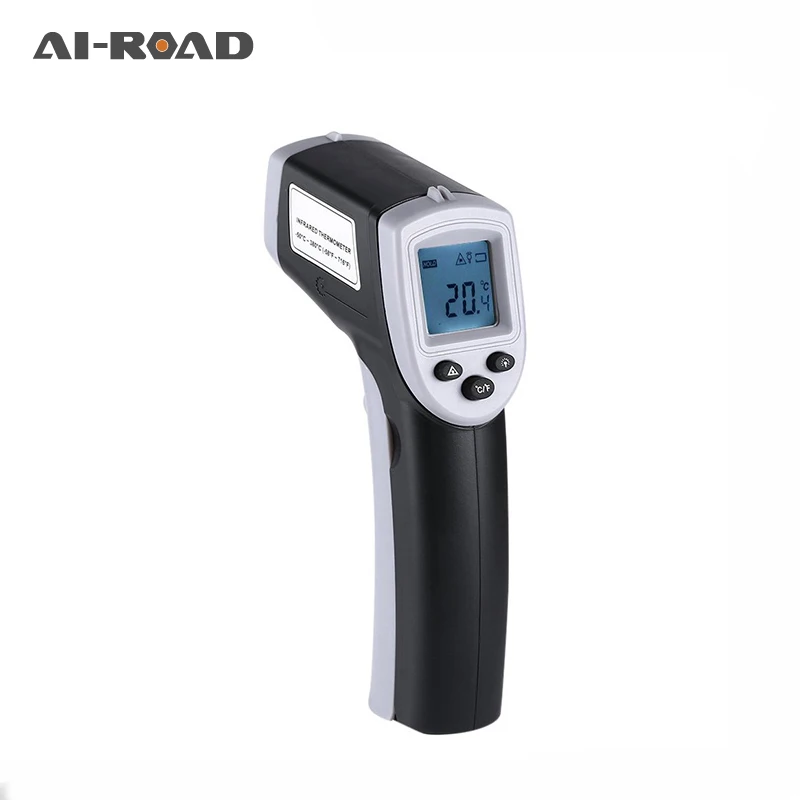 

GM320 Plastic Digital Laser Infrared Thermometer Non-Contact LCD Temperature Meter Gun Temperature Instrument -50~380degree 1Pc