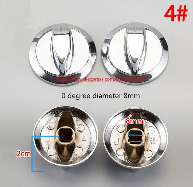 1 pair Natural gas ignition switch / zinc alloy button / gas stove