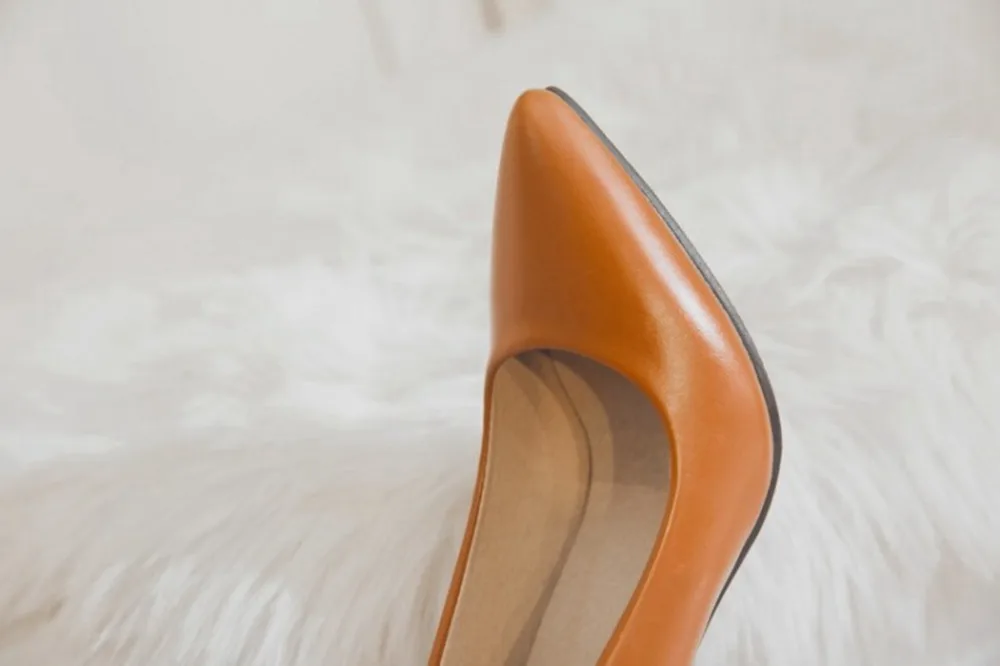 Распродажа, большие размеры 30-48, новые модные пикантные женские туфли-лодочки абрикосового цвета с острым носком туфли-лодочки на платформе женские свадебные туфли на высоком каблуке 182B