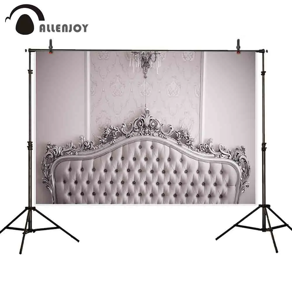 Allenjoy backdrop photographic indoor luxury furniture isolated white