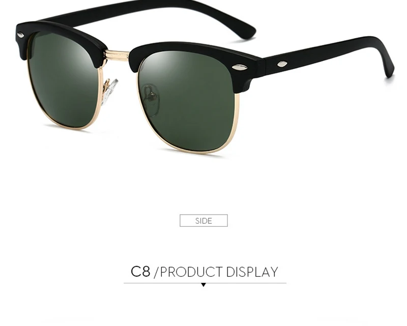 Psacss классические квадратные поляризованные солнцезащитные очки для мужчин и женщин, винтажные высококачественные брендовые Дизайнерские мужские ретро солнцезащитные очки UV400