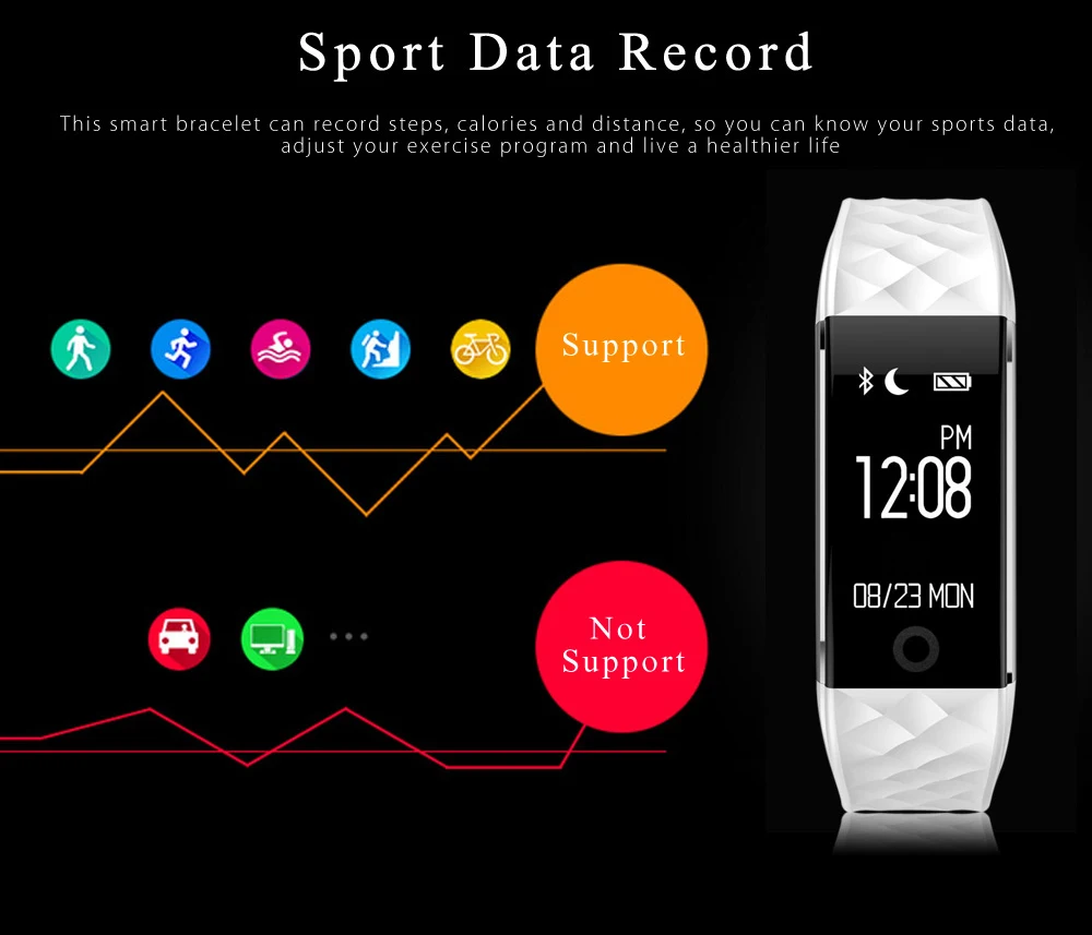 Sport Watches GPS Track Fitness Tracker Call Reminder Waterproof Calorie Control GPS Bluetooth Support Men Wristwatch   (7)