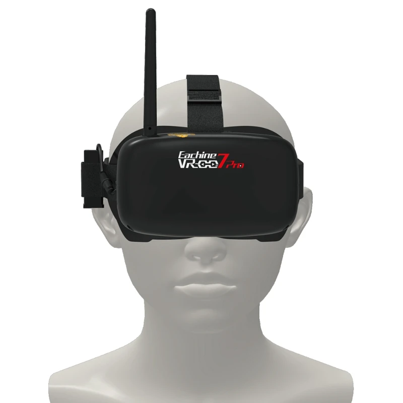 Eachine VR 007 Pro VR007 5 8G 40CH FPV очки 4 3 дюймов видео гарнитура с 7 в 1600 мАч батарея реальном