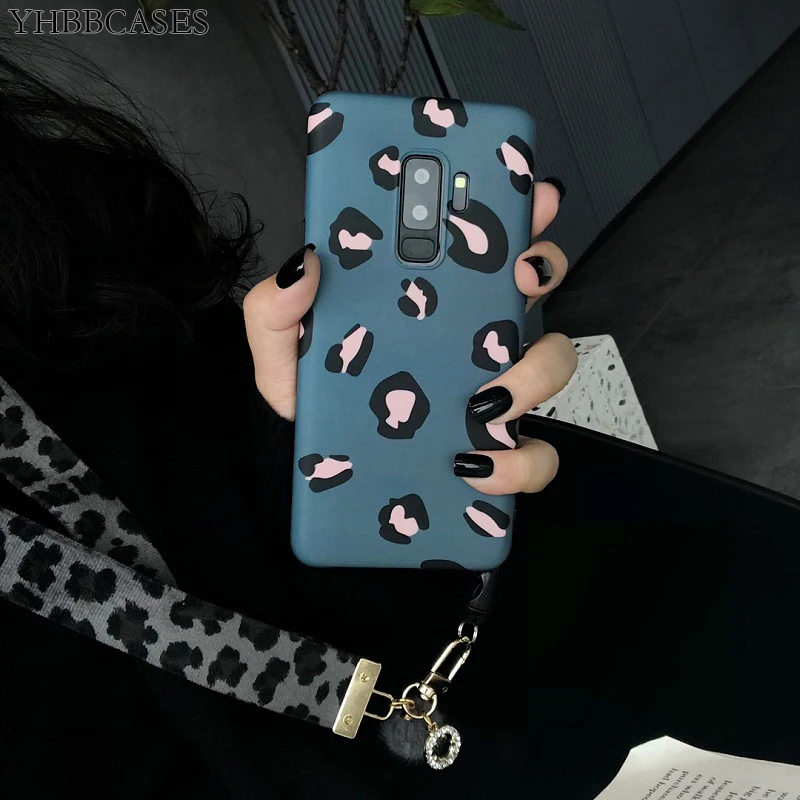 YHBBCASES чехол для samsung S10 Plus Модные леопардовые чехлы телефонов Galaxy S8 S9 Note 8 9 мягкий с