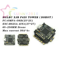 HGLRC XJB F425 DSHOT Flight Control 25A Electric Controller For RC Drone Quadcopter