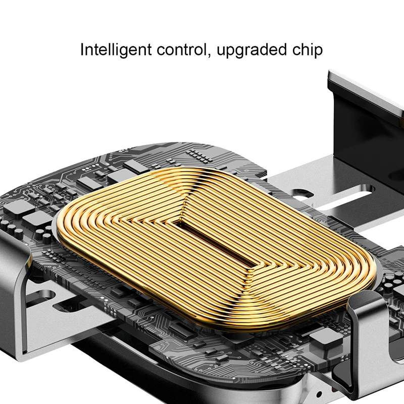 Baseus Автомобильная Беспроводная зарядка для мобильного телефона держатель для iPhone X samsung S10 S9 S8 QI Беспроводное зарядное устройство паста держатель телефона