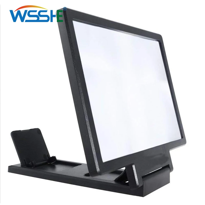 

3d screen magnifier phone 3d screen for smartphone for Video desk Holder 3D screen magnifier Folding Enlarged Expander Stand