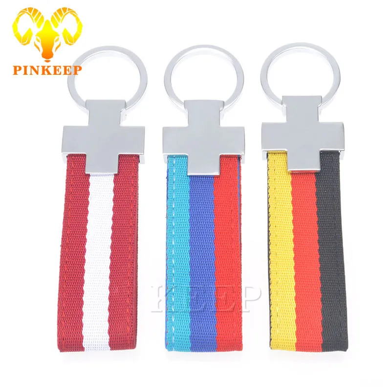 

Metal Leather Car Key Ring Keyring Germany Flag Keychain Auto Key Chain Holder For BMW Mercedes Audi VW Ford Nissan Toyota Honda