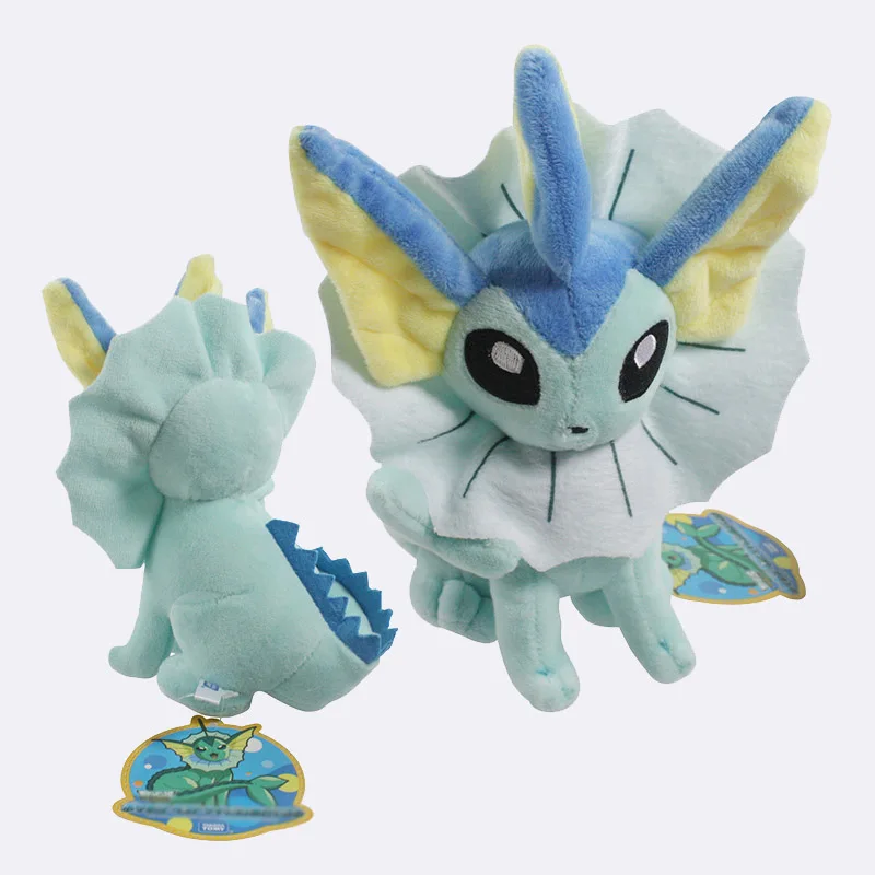 Sit Vaporeon 16~ 20 см EEVEE Espeon Peluche Umbreon Jolteon Glaceon Vaporeon Flareon Leafeon Мягкие плюшевые игрушки куклы - Цвет: Sit Vaporeon