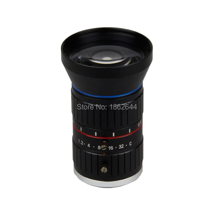 

8MP ITS/IR lens 16mm F1.2/1" format for CCTV starlight camera/C-M16(8MP)-1F12