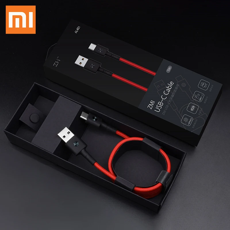 100% Оригинальный Xiaomi ZMI usb type C зарядный кабель Тип зарядное устройство дата кабели