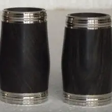 2 комплекта черного дерева бочонок для кларнета BB 58 мм и 55 мм дерева