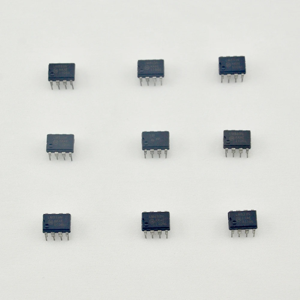 

10/LOT IC LM833N DIP8 LM833 FOR Distortion Guitar Pedal more electronic products NEW original free shipping