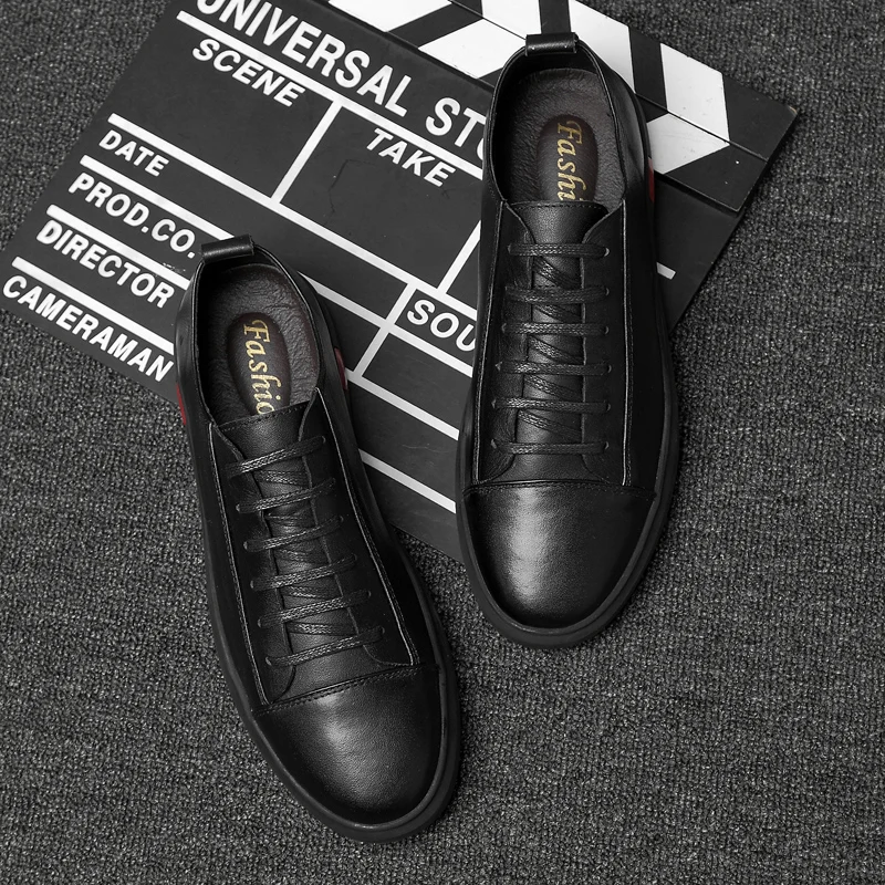 black leather sneakers (6)