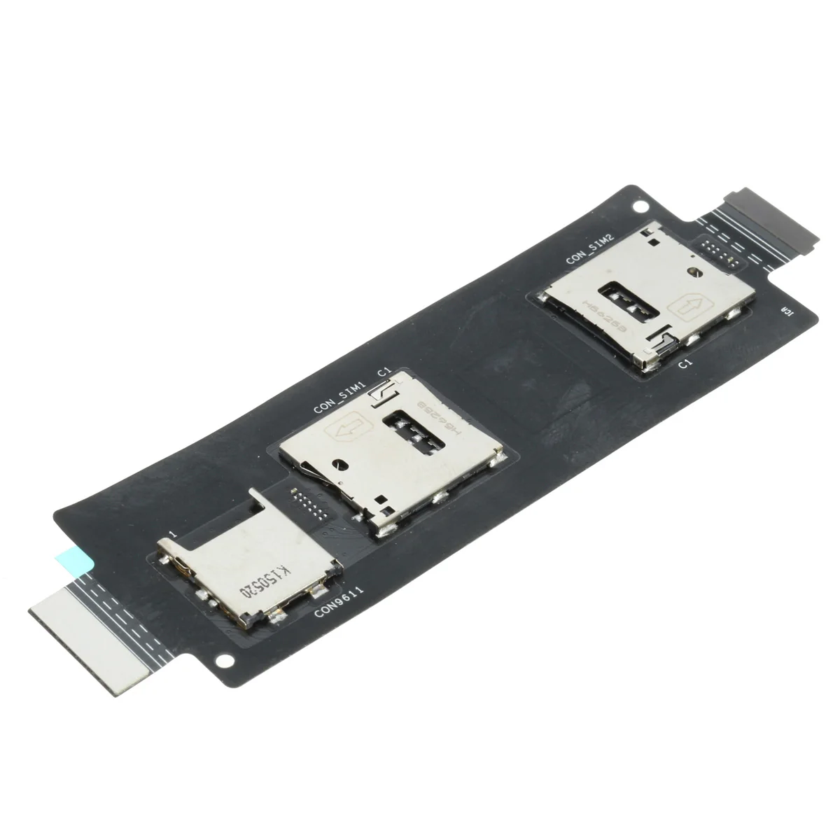 

Dual SIM Card + Reader Holder Connector Slot Flex Cable 5.5inch for ASUS ZenFone 2 ZE551ML ZE550ML Phone Accessories