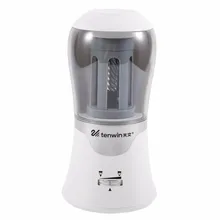 TENWIN Classical Stationery Switch Electrical Automatic Pencil Sharpener Home School Office Desktop Electric Pencil Sharpener