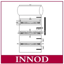 UHF инкрустация Alien 9640 этикетка Higgs3 EPC GEN2/RFID rfid наклейки/Пассивный, дальнего радиуса действия RFID антенна инкрустация 9640 инопланетянин